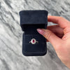 Vintage 18k White Gold [Custom Carat] Superb Dazzling Starburst Ring - Video showing the piece