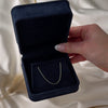 Estate 14k White Gold Cable Chain Necklace - Video showing the piece