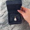 Vintage 18k Yellow Gold Abalone Iridescent Oceanic Pendant - Video showing the piece