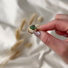 Vintage 14k Yellow Gold Emerald Diamond Ring - Video showing the piece