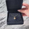 Antique 14k Yellow Gold Diamond Delightful Cable-Border Star Charm / Pendant - Video showing the piece