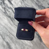 Vintage 14k Yellow Gold 1.37ct Ruby .94cttw Diamond Chic East-West Trio Ring - Video showing the piece