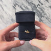 Vintage 14k Yellow Gold Romantic Gleaming Puffy Heart Ring - Video showing the piece