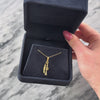 Vintage Italian 14k Yellow Gold Musical Trumpet Charm / Pendant - Video showing the piece
