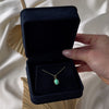 Antique 14k Yellow Gold 2.2ct Jade Oval Pendant - Video showing the piece