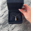Vintage 14k Yellow Gold Dimensional Running Track Spike Shoe Charm / Pendant - Video showing the piece