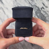 Estate 14k Yellow Gold Diamond Bezel Station Eternity Band Ring - Video showing the piece