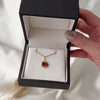 Antique 14k Yellow Gold 1.75ct Citrine East To West Charm Pendant - Video showing the piece