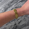 Antique French 18k Yellow Gold Spectacular Holly Bracelet - Video showing the piece