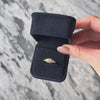 Antique Art Deco 14k Gold Old Mine Diamond Openwork Blossom Solitaire Ring - Video showing the piece