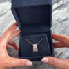 Vintage 14k Yellow Gold 1.01cttw Diamond Fabulous Flared Slide Pendant - Video showing the piece