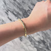 Vintage 14k Yellow Gold 3cttw Diamond Fabulous Line Bracelet - Video showing the piece