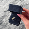 Vintage 14k Yellow Gold Shiny Dimensional Swirl Ring - Video showing the piece