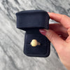 Estate 14k Rose Gold 4.0ct Opal Diamond Mesmerizing Sparkly Open Shoulder Ring - Video showing the piece