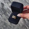 Vintage 14k Yellow & White Gold Diamond Wonderful Figural Butterfly Ring - Video showing the piece