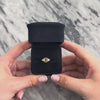 Vintage 14k Yellow Gold 1.66ct Yellow Topaz Diamond Sunshine Cluster Ring - Video showing the piece