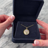 Antique 14k Tricolor Gold Wonderful Detailed Thistle Disc Charm / Pendant - Video showing the piece
