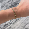 Vintage 14k Yellow Gold .348cttw Diamond Lovely Dainty Line Bracelet - Video showing the piece