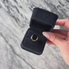 Vintage English 9k Yellow Gold 2.7ct Onyx Sleek Simple Oval Signet Ring - Video showing the piece