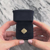 Vintage 18k Yellow Gold .77cttw Diamond Glittering Kite Cluster Ring - Video showing the piece