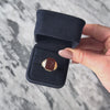 Vintage 10k Yellow Gold Carnelian Roman Intaglio Ring - Video showing the piece
