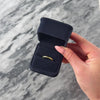 Vintage 18k Yellow Gold Waving Textured Eternity Band Ring - Video showing the piece