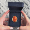 Antique Victorian Heavy 18k Yellow Gold Coral Sculptural Cameo Brooch / Pin - Video showing the piece