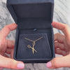 Vintage 14k Yellow Gold Adorable Articulating Snippy Scissors Charm / Pendant - Video showing the piece