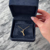 Vintage 14k Yellow Gold Articulating Safety Scissors Charm / Pendant - Video showing the piece