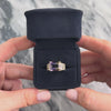 Vintage 14k Yellow Gold 5.62ct Ametrine .59cttw Diamond Fabulous Sparkling Shoulder Ring - Video showing the piece