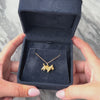 Vintage English 9k Yellow Gold Cheeky Wagging Puppy Charm / Pendant - Video showing the piece