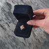 Vintage 14k Yellow Gold Diamond Openwork Border Ring - Video showing the piece