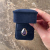 Vintage 14k Yellow Gold 7.31ct Amethyst Regal Twisted Rope Bezel Cocktail Ring - Video showing the piece