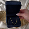 Vintage 14k Yellow Gold Rope Chain Necklace - Video showing the piece