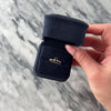 Vintage 14k Yellow Gold .69ct Iolite Chic Partial Bezel Solitaire Ring - Video showing the piece
