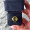 Vintage 14k Yellow Gold 13.5ct Lemon Quartz Fantasy-Cut Cocktail Ring - Video showing the piece