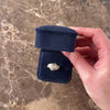 Vintage 18k Yellow Gold 1.39cttw Diamond Dazzling Bypass Wave Ring - Video showing the piece