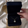 Antique 14k Yellow Gold 4.44ct Riverbed Moonstone Orb Charm / Pendant - Video showing the piece