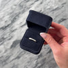 Vintage 14k Yellow & White Gold Diamond Romantic Classic Line Band Ring - Video showing the piece
