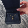 Antique 14k Yellow Gold Diamond Emerald Spider Charm / Pendant - Video showing the piece