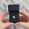 Antique Platinum 14.12ct Lavender Star Sapphire Mesmerizing Cabochon Ring - Video showing the piece