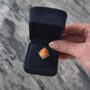 Vintage 14k Yellow Gold Coral Cameo & Gold Nuggets Ring - Video showing the piece