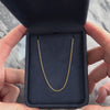 Vintage 14k Yellow Gold Delicate Cable 1.17mm Chain - Video showing the piece