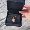 Estate Large 14k Yellow Gold Spinning Satin Globe Charm / Pendant - Video showing the piece