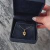 Vintage 18k Yellow Gold Puffy Heart Charm / Pendant - Video showing the piece