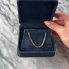 Vintage Italian 14k Yellow Gold 2.4mm Chic Dimensional Cable Chain - Video showing the piece