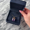 Vintage 14k Yellow Gold 20.41ct Ametrine Oversized Striking Step-Cut Pendant - Video showing the piece