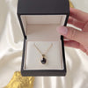 Refined Vintage 14k Yellow Gold 2.4ct Garnet Cabochon Pendant - Video showing the piece