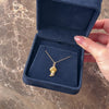 Antique 10k Yellow Gold Old Mine Cut Diamond Dainty Female Head Pendant - Video showing the piece