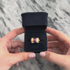 Vintage Heavy 14k Yellow Gold 2.65ct Synthetic Star Ruby Bold Etched Shoulder Ring - Video showing the piece